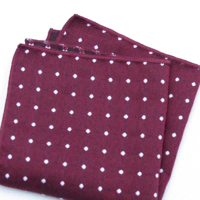Set di 3 cravatte eleganti a pois da uomo - image 10