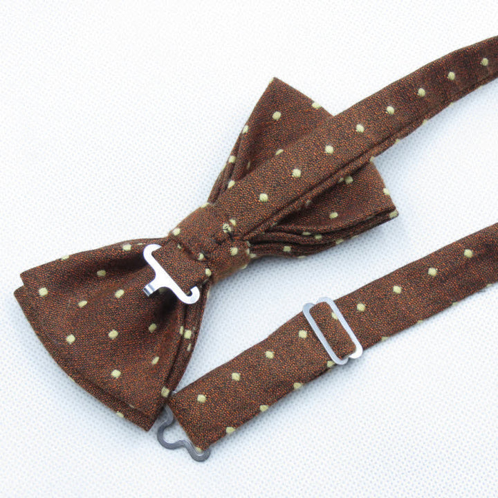 Set di 3 cravatte eleganti a pois da uomo - image 26