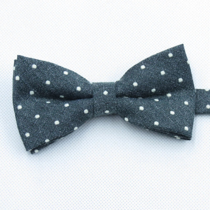 Set di 3 cravatte eleganti a pois da uomo - Verde scuro - Papillon - image 36