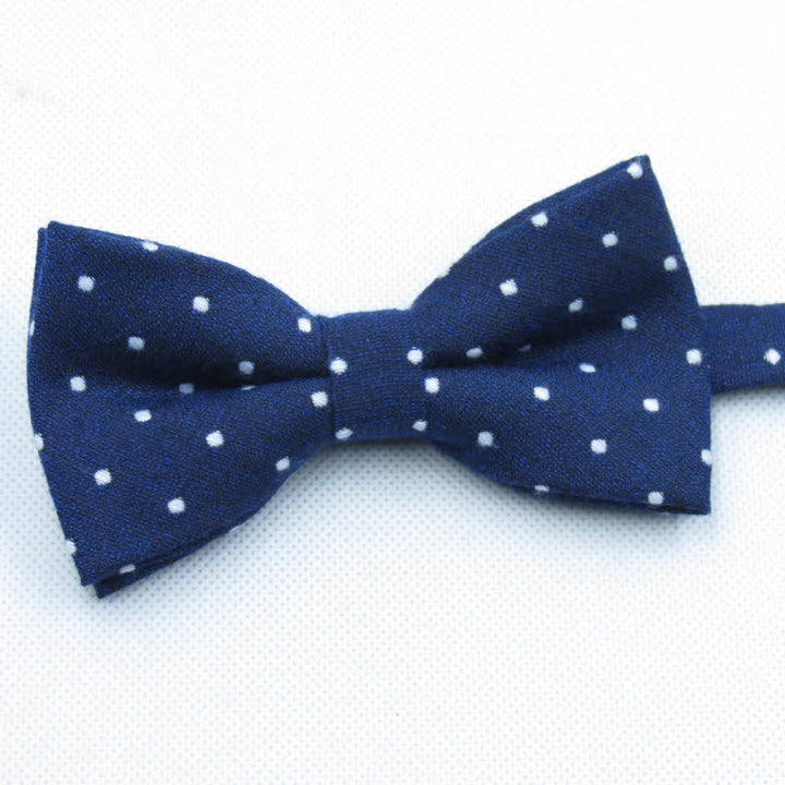 Set di 3 cravatte eleganti a pois da uomo - Marina - Papillon - image 15