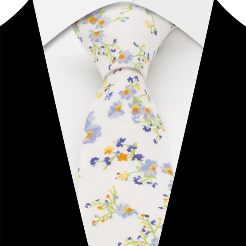 Set di 3 cravatte a farfalla in cotone con motivo Paisley da uomo