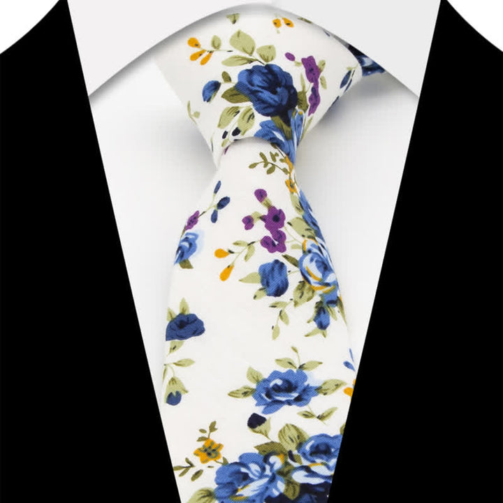 Set di 3 cravatte a farfalla in cotone con motivo Paisley da uomo