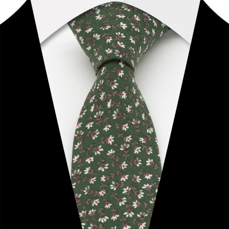 Set di 3 cravatte a farfalla in cotone con motivo Paisley da uomo - Stile n. 12 - Cravatta - image 34