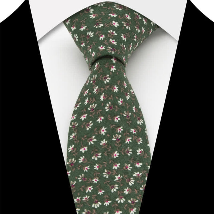 Set di 3 cravatte a farfalla in cotone con motivo Paisley da uomo