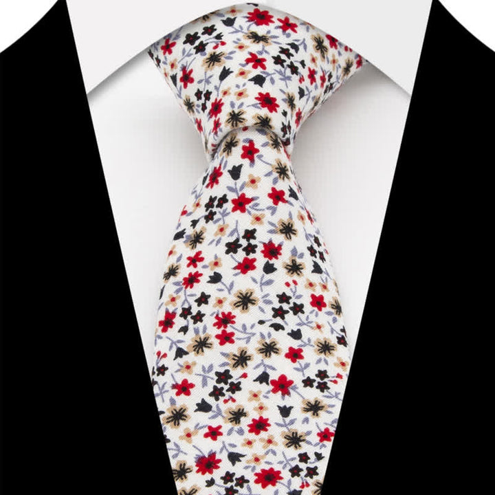 Set di 3 cravatte a farfalla in cotone con motivo Paisley da uomo - Stile n. 8 - Cravatta - image 22