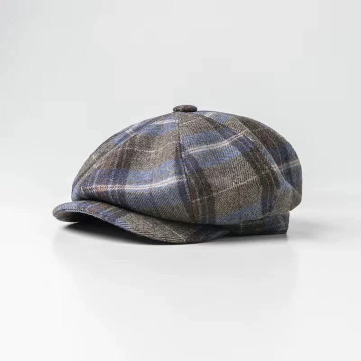 Cappello basco ottagonale da pittore e artista scozzese classico