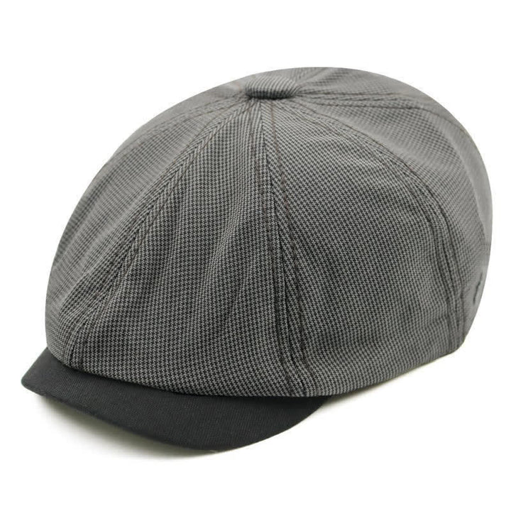 Cappello basco casual con patchwork pied de poule