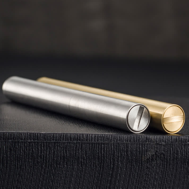 Accendino a cherosene ricaricabile pieghevole sottile cilindrico Nunchaku