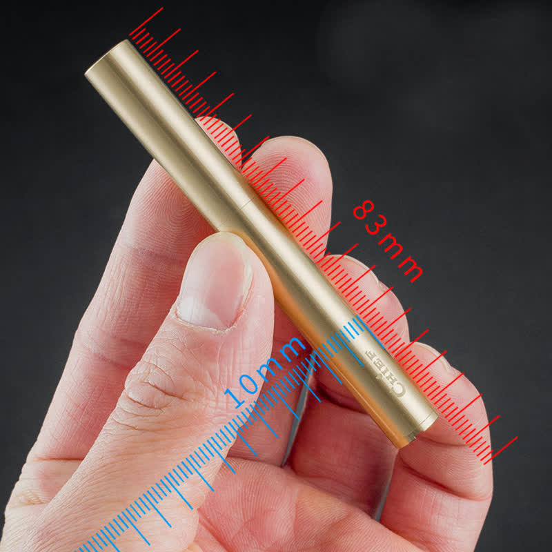 Accendino a cherosene ricaricabile pieghevole sottile cilindrico Nunchaku