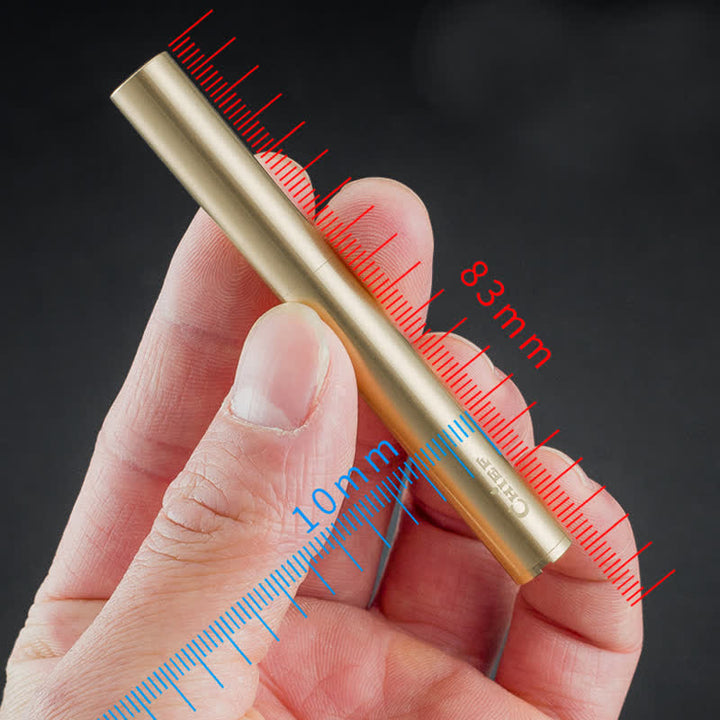 Accendino a cherosene ricaricabile pieghevole sottile cilindrico Nunchaku