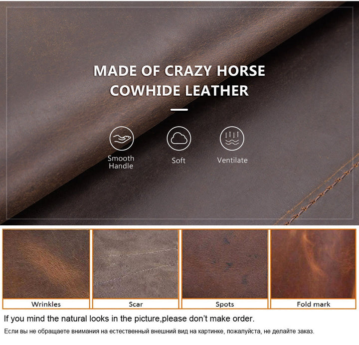Borsa versatile in pelle con fondina per telefono cellulare e cintura da appendere