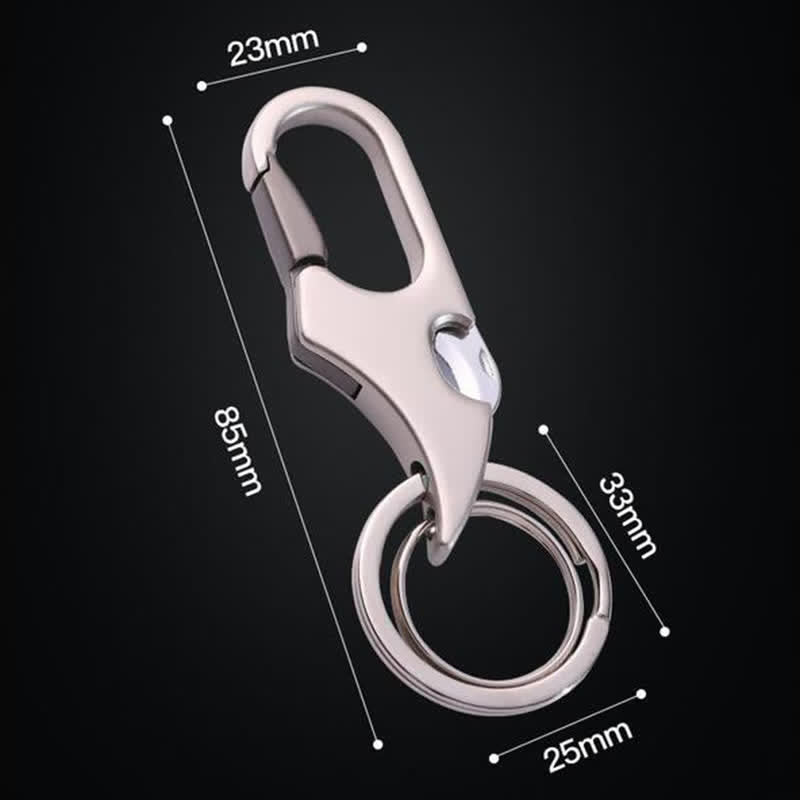 Portachiavi mini coltello pieghevole multifunzione 3 in 1