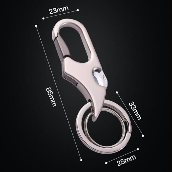 Portachiavi mini coltello pieghevole multifunzione 3 in 1