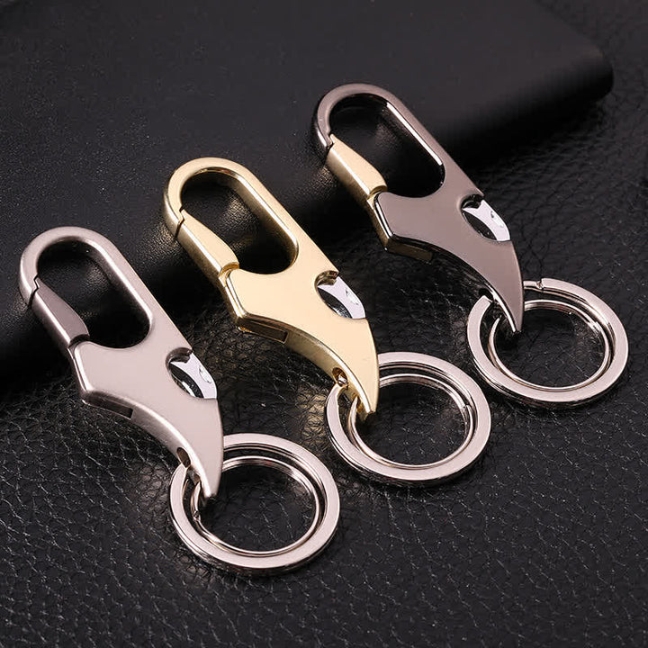Portachiavi mini coltello pieghevole multifunzione 3 in 1