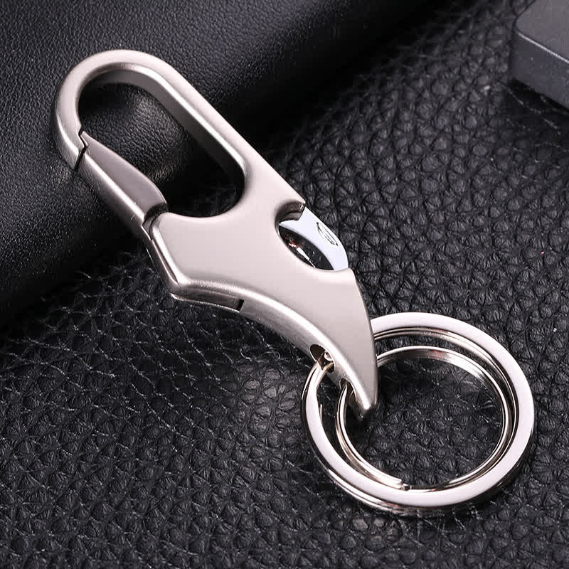 Portachiavi mini coltello pieghevole multifunzione 3 in 1