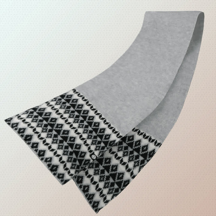3 pezzi unisex comfort diamante modello lavorato a maglia cappello sciarpa guanti set - image 7