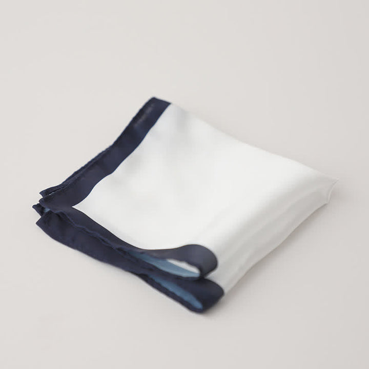 Fazzoletto bordo da taschino da uomo con bianco e colorato