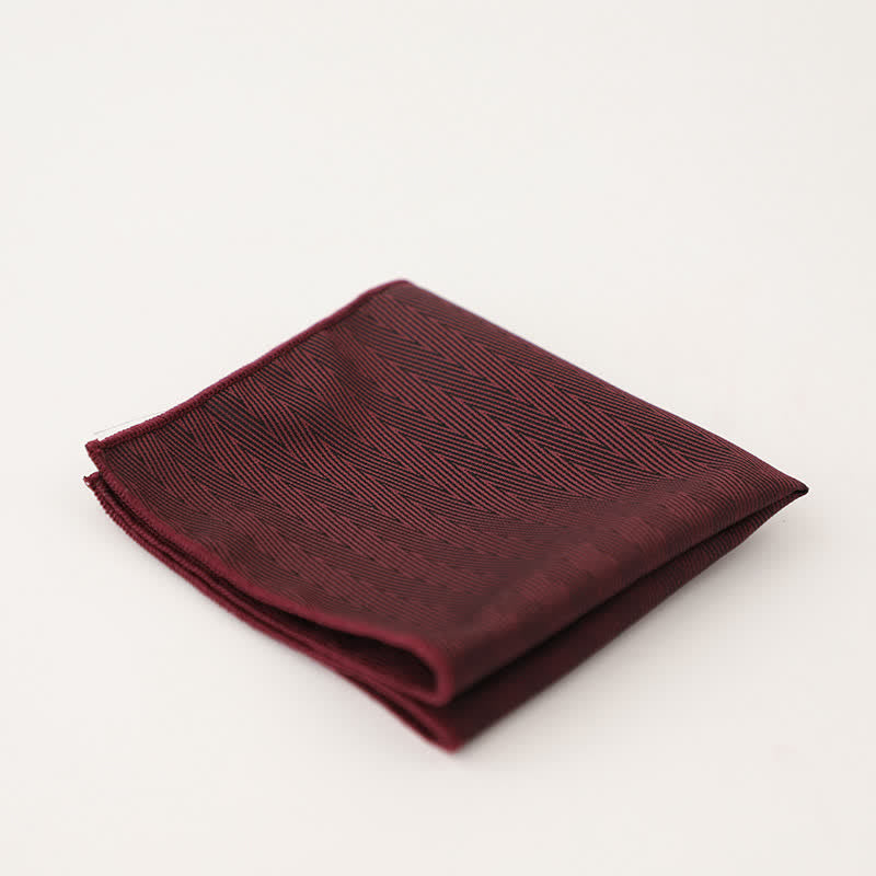 Fazzoletto da taschino a righe a pois da uomo - Stile n. 16 - image 19