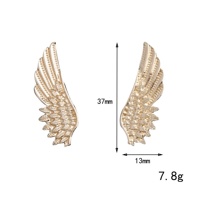 Spilla Ali Retro Oro Argento Camicia Accessori