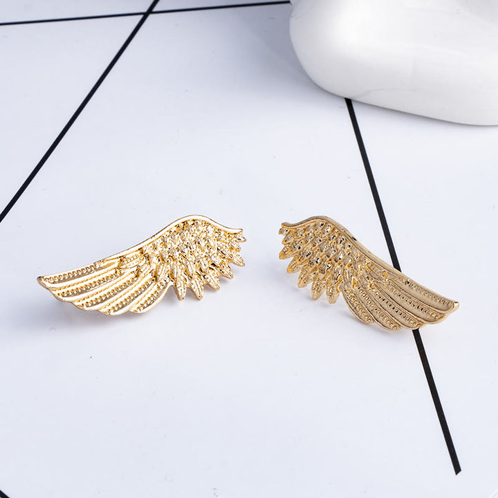 Spilla Ali Retro Oro Argento Camicia Accessori