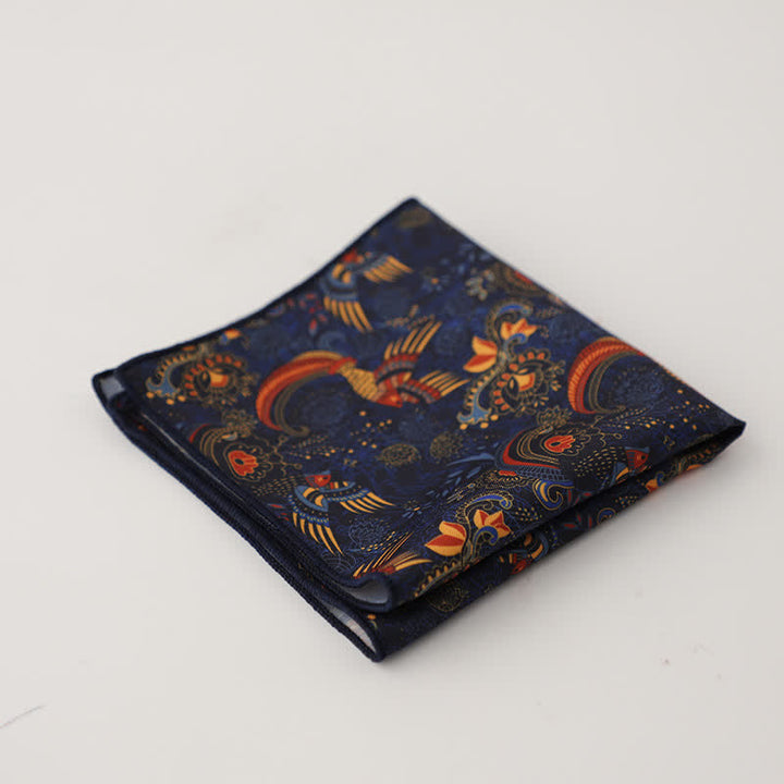 Fazzoletto da taschino con motivo geometrico astratto Fnacy da uomo - Stile n. 15 - image 18