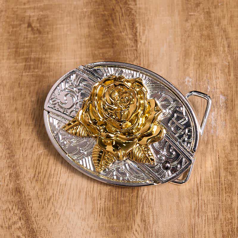 Set di ciondoli con fibbia per cintura fai da te in oro e argento con coltello nascosto e corno di cervo turchese