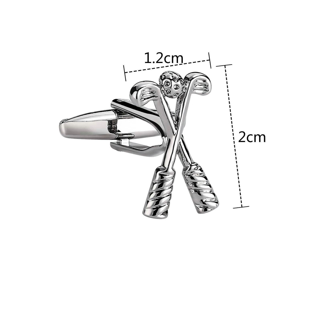 Set di gemelli Golf Time Button Covers da uomo, 1 paio - image 12