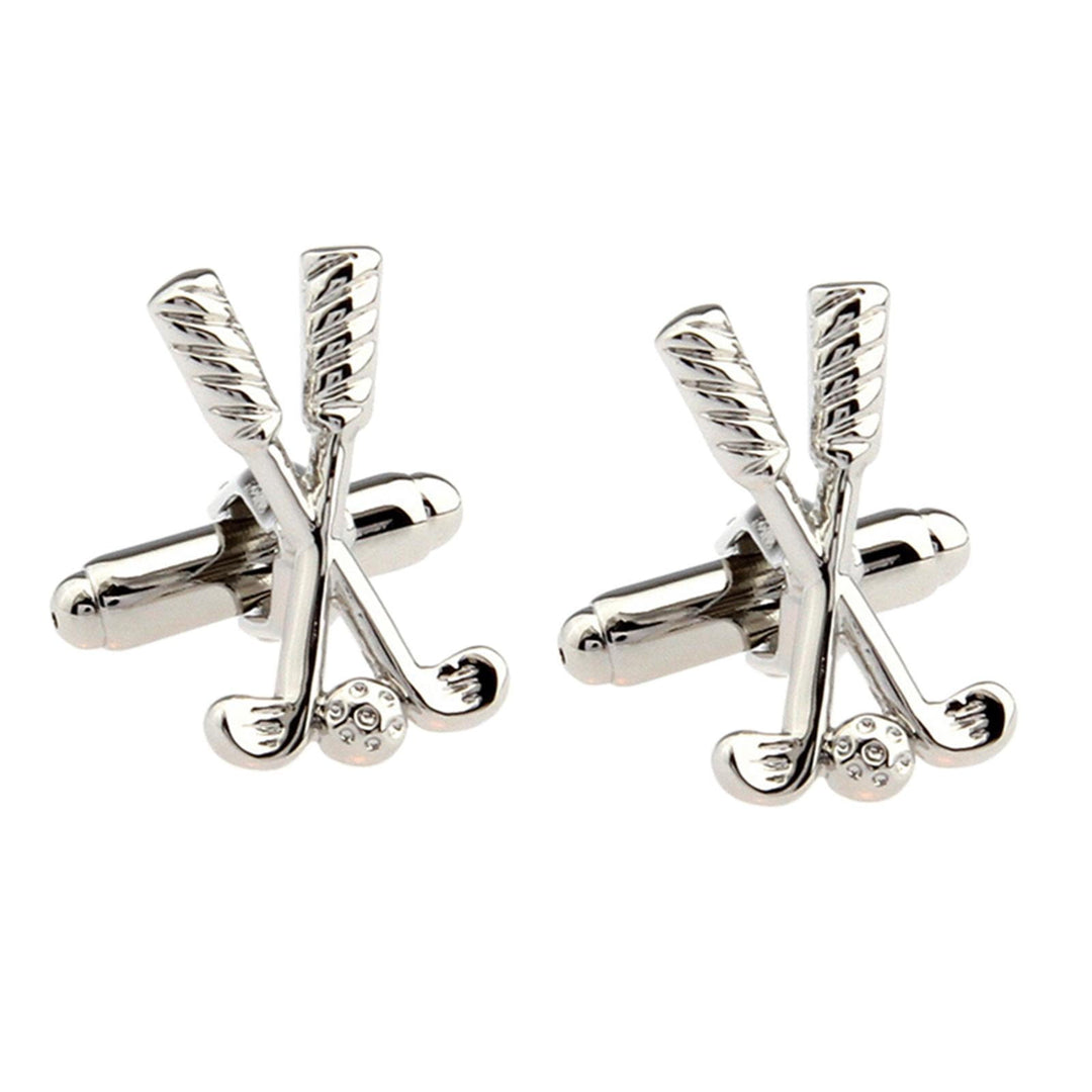 Set di gemelli Golf Time Button Covers da uomo, 1 paio