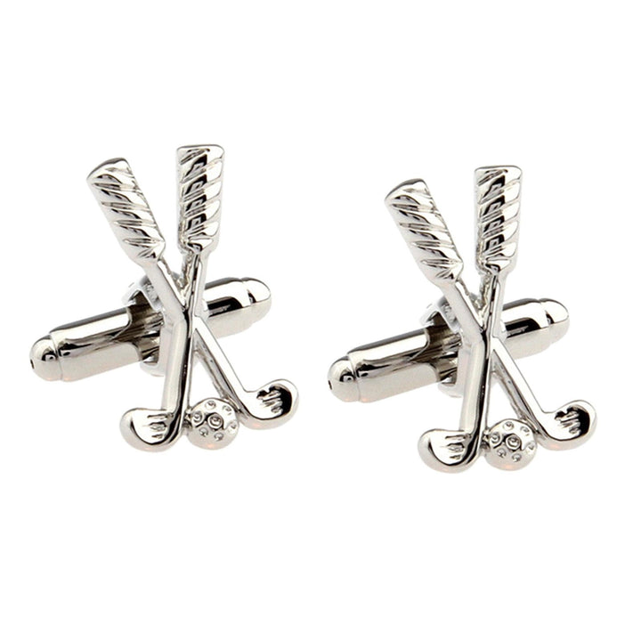 Set di gemelli Golf Time Button Covers da uomo, 1 paio