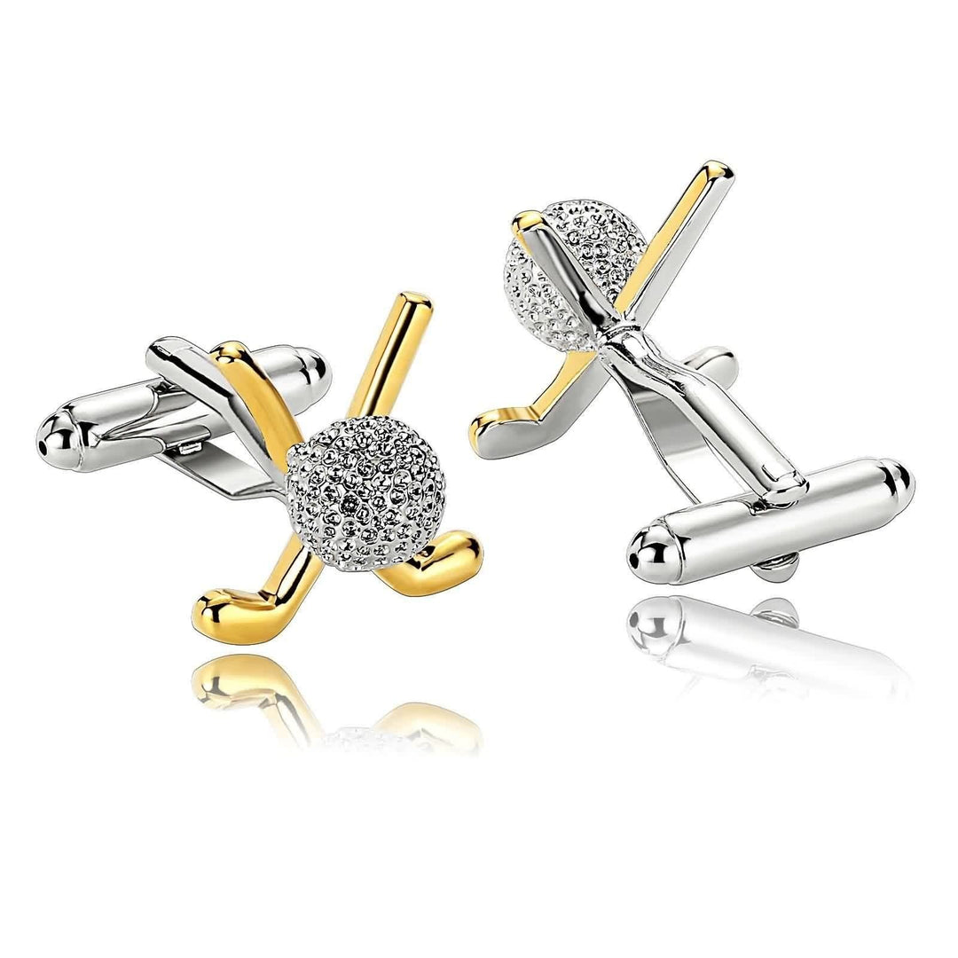 Set di gemelli Golf Time Button Covers da uomo, 1 paio - image 9