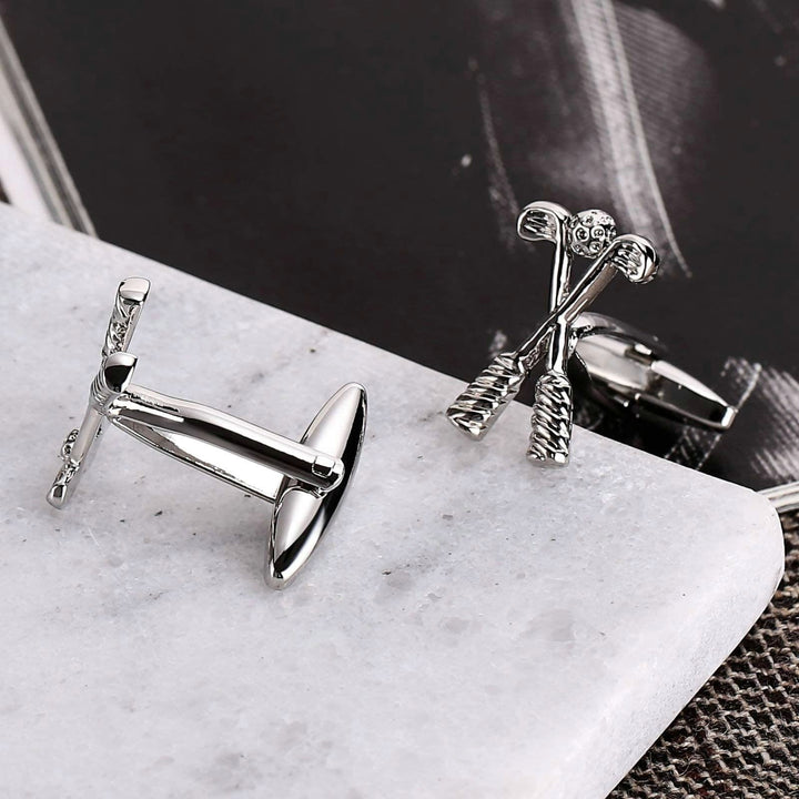 Set di gemelli Golf Time Button Covers da uomo, 1 paio - image 3