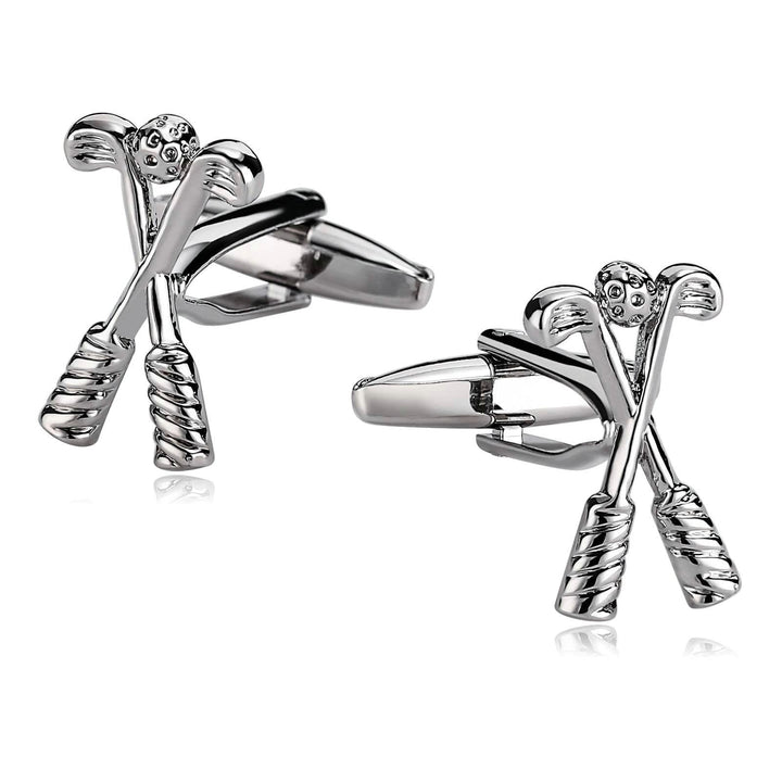 Set di gemelli Golf Time Button Covers da uomo, 1 paio