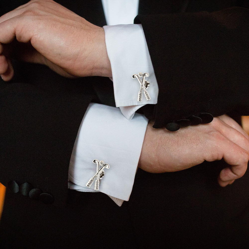 Set di gemelli Golf Time Button Covers da uomo, 1 paio - image 1