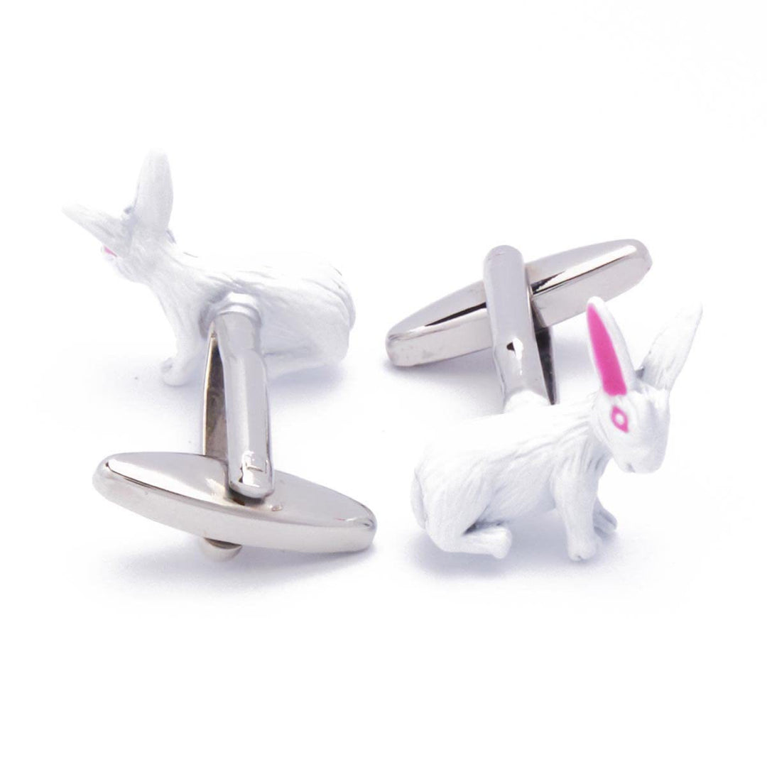 Set di gemelli con copribottoni a forma di coniglietto da uomo, 1 paio - image 2