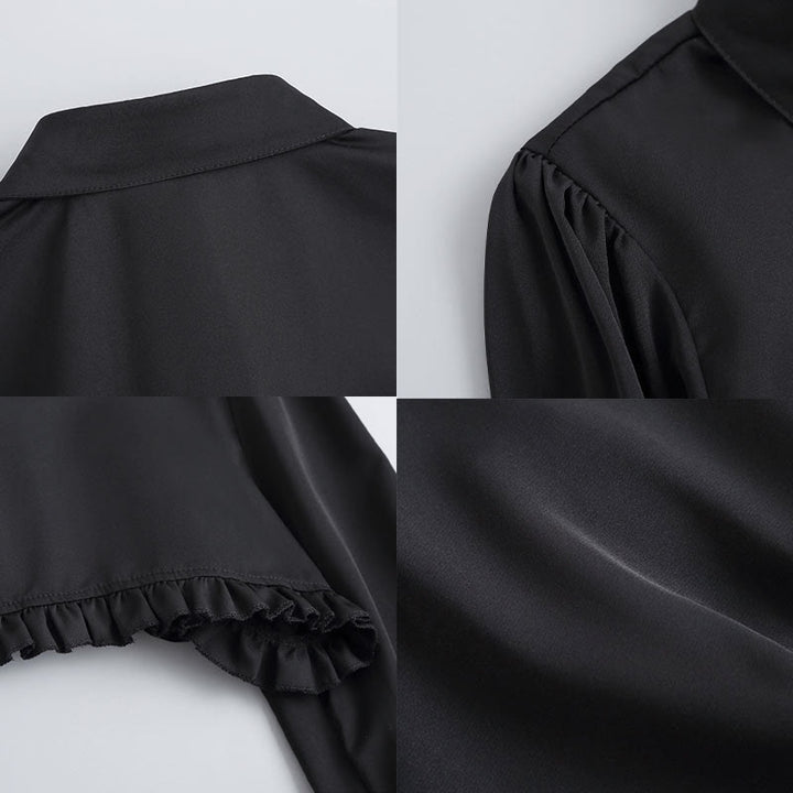 Mantella corta per protezione solare, mezza camicia staccabile