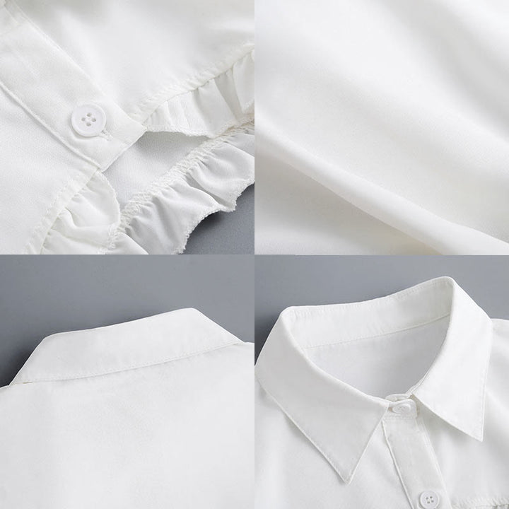 Mantella corta per protezione solare, mezza camicia staccabile