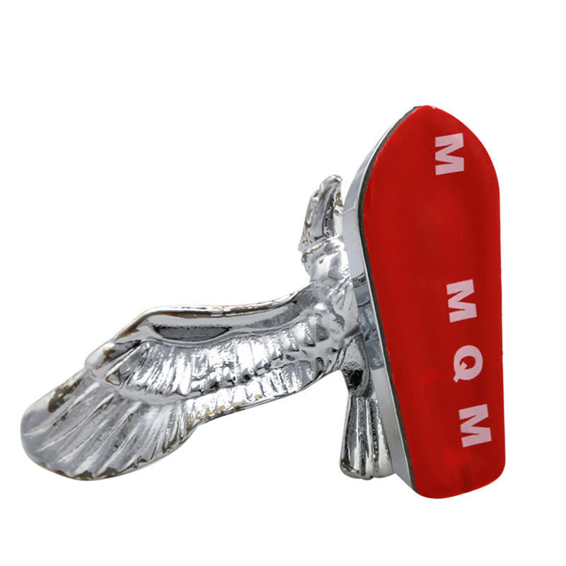 Adesivo in metallo per cofano aquila 3D per motocicletta, distintivo per auto