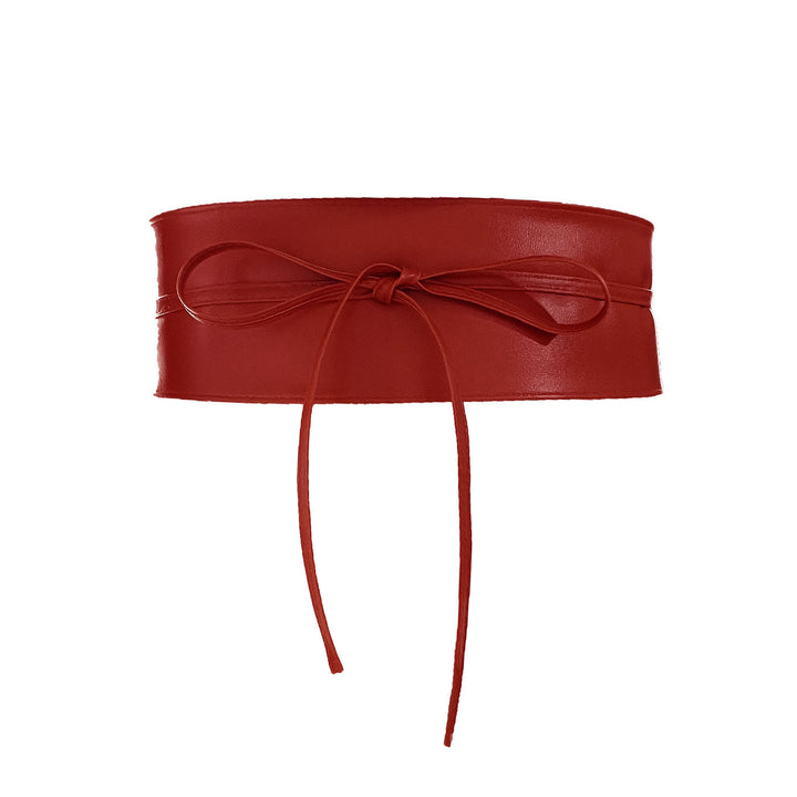 Cintura larga per donna Cintura corsetto in pelle