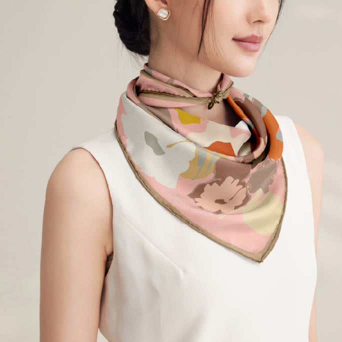 Sciarpa sottile in seta The Truth About Spring da donna - Rosa - image 0