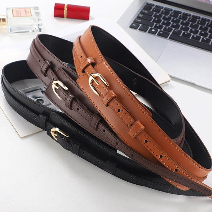 Cintura in pelle staccabile Cintura corsetto a doppio uso da donna