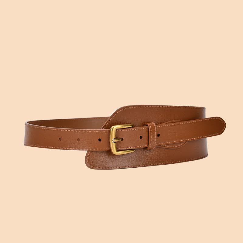 Cintura in vera pelle per corsetto da donna