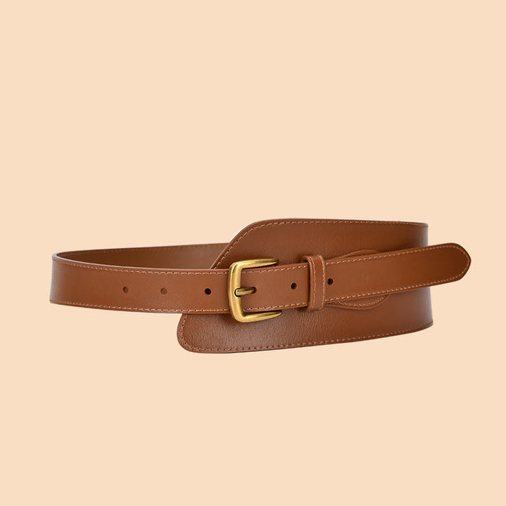 Cintura in vera pelle per corsetto da donna