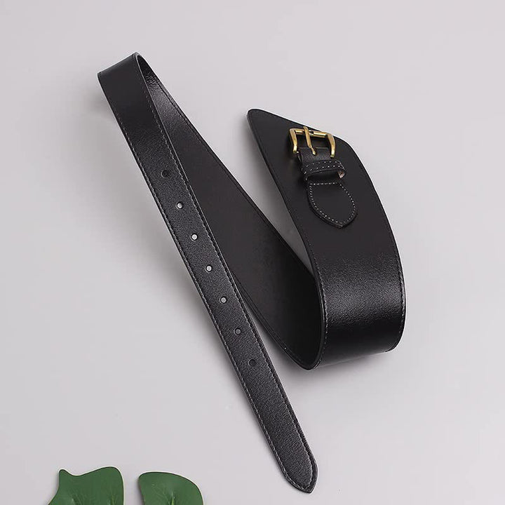 Cintura in vera pelle per corsetto da donna