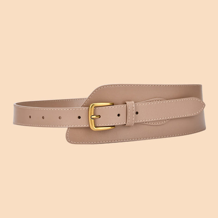 Cintura in vera pelle per corsetto da donna