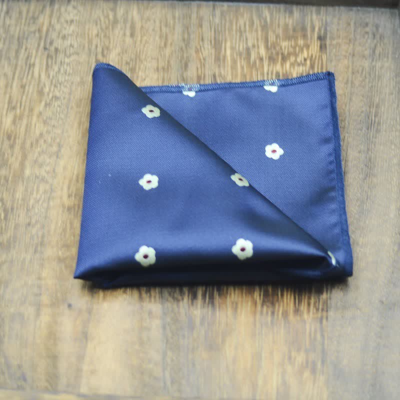 2 pezzi Mini fazzoletto da uomo con stampa a fiori e papillon - image 3