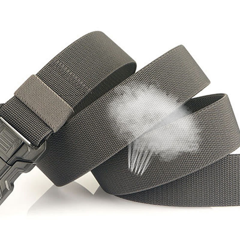 Cintura tattica da uomo in nylon elastico a sgancio rapido