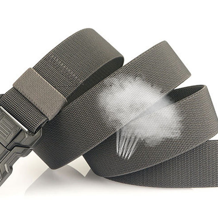Cintura tattica da uomo in nylon elastico a sgancio rapido