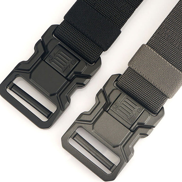 Cintura tattica da uomo in nylon elastico a sgancio rapido