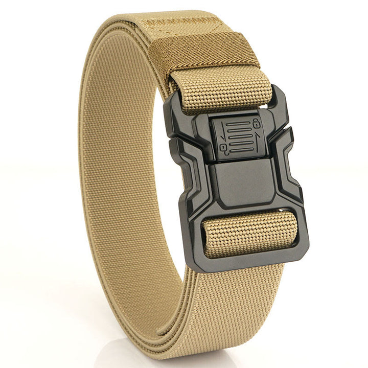 Cintura tattica da uomo in nylon elastico a sgancio rapido