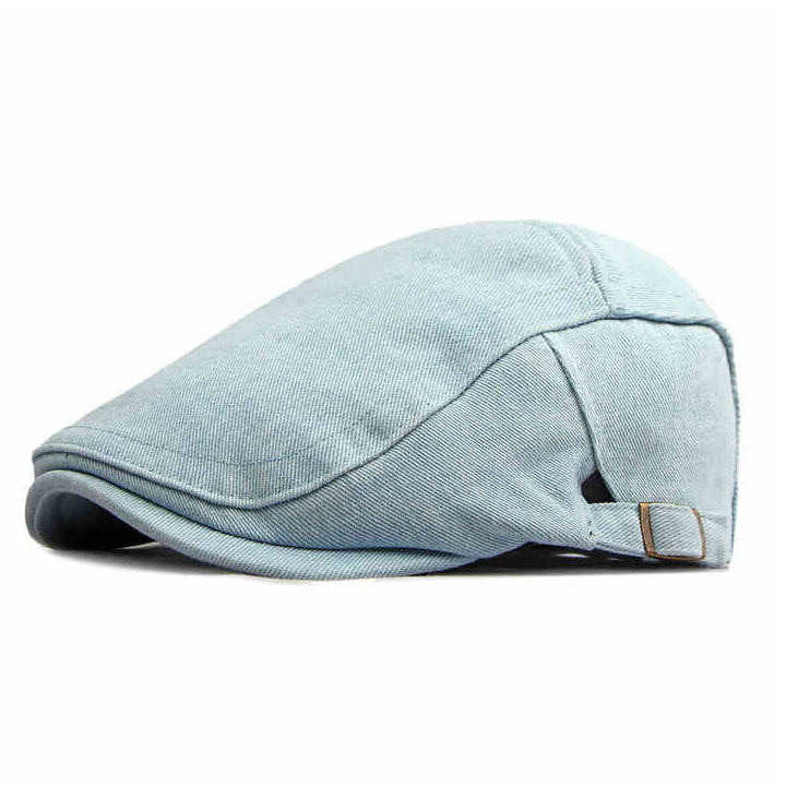 Classico berretto da golf regolabile in denim piatto - Azzurro chiaro - Regolabile (circa 21 5/8"-23 5/8") - image 9